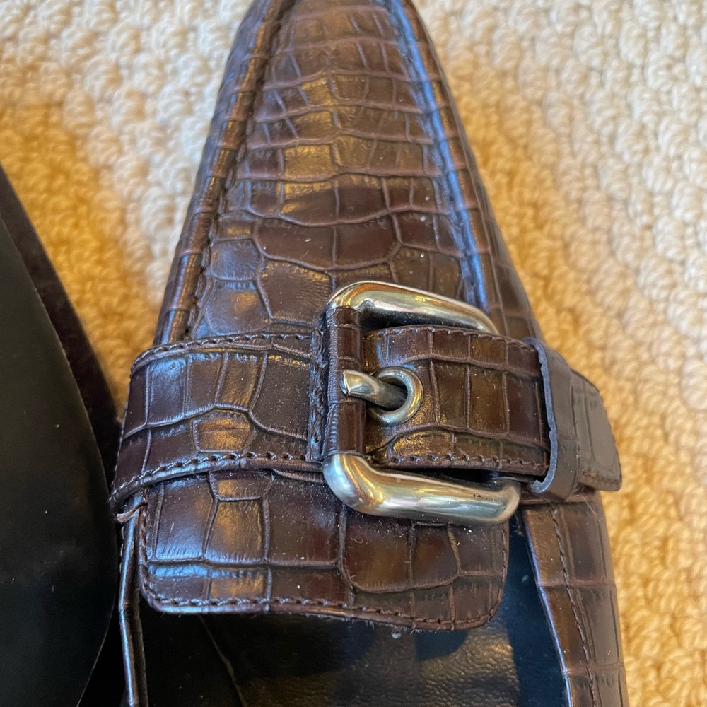 Prada Snakeskin Loafers - Picture 3 of 6